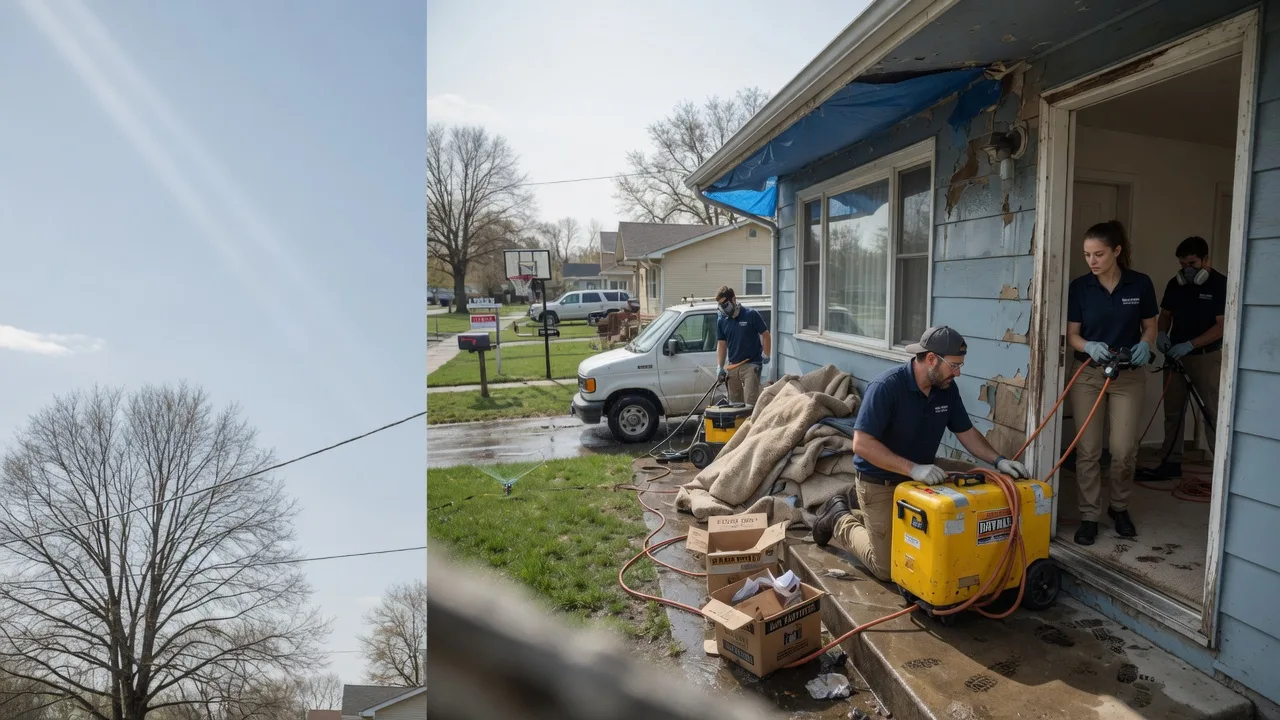 Basement Flood Cleanup in South Haven, MN near me